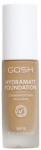 Vedel jumestuskreem Gosh Hydramatt, SPF 15, medium dark, 012y, 30 ml