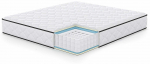 Madrats Akord 7-Zone H3, 200 cm x 180 cm, keskmine