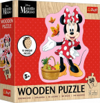 Puidust pusle Trefl Disney Happy Minnie 20279, 18 cm x 10 cm, 50 tk, mitmev&auml;rviline