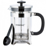 Kohvikann French Press King Hoff 4838, 0.8 l, l&auml;bipaistev v./h&otilde;be v.