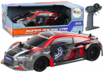 Raadiosagedusega juhitavad mudelid Lean Toys Super Racing, 1:18, must/punane