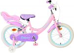 Lisaratastega laste jalgratas, laste Volare Olivia FW EZ2, roosa, 16"