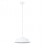 Valgusti rippuv Sollux Frika, E27, 1 x 15 W, valge v., 34 x 11.5 cm