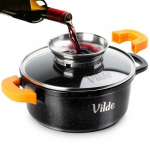 Pott Vilde Terruna 199103, 16 cm, 1.2 l, must v.