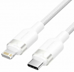 Juhe Vention LALWH, USB Type C/Lightning, 200 cm, valge v.