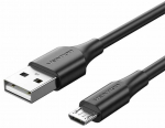 Juhe Vention CTIBF, Micro USB type B/USB Type A, 100 cm, must v.