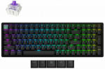 Juhtmevaba arvutiklaviatuur Keychron K4 HE K4H-J1 Gateron Double-Rail Magnetic Nebula, EN, must v.