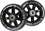 Rollerite lisavarustus, rattakesed Master MAS-S110, must v., 2 tk