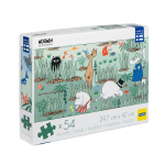 Pusle Martinex Moomin Bug Hunt, 29.7 cm x 42 cm, 54 tk, mitmev&auml;rviline