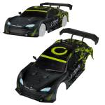 Varuosa Overmax X-Drift Body, must v./roheline v.