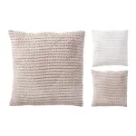 Dekoratiivne padi Jacquard, valge v./(v&auml;rv/disain valitakse juhuslikult)/pruunikas v., 45 cm x 45 cm