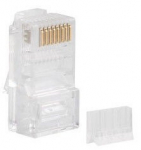 V&otilde;rgutoodete lisad Lanberg Cat. 6 UTP RJ-45, 100 tk, l&auml;bipaistev v.