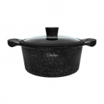 Pott Bollire Milano BR-1102, 24 cm, 4.3 l, must v.