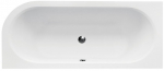 Vann, sisseehitatav Besco Avita Right 180, 180 cm x 80 cm x 42 cm, as&uuml;mmeetriline, valge v.