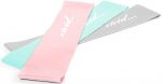 Takistuskumm Gymstick Vivid Line Mini Band Set, 25 cm x 5 cm, roosa