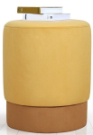 Tumba Hanah Home Ropp 209FLF1123, kollane v., 38 cm x 38 cm x 43 cm