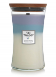K&uuml;&uuml;nal, l&otilde;hna WoodWick Calming Retreat, 120 h, 610 g, Mitmev&auml;rviline