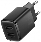Adapter Baseus CCXJ010201, 2 x USB, 100 cm, must v., 10.5 W