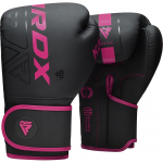 Poksikindad RDX F6 Matte BGR-F6MP-12OZ, must/roosa, 12 oz