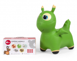 H&uuml;ppepall Bo. Jumping Animal Dino, 51 cm, roheline v.