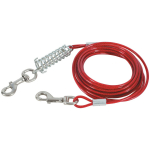 Koera rihm Zolux Tie-Out 403406, punane v., 6m