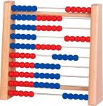 Hariduslik abakus Goki Abacus, 17 cm, sinine v./pruun v./punane v.