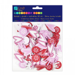 Kleebis DallPrint Heart Crown Flowers, lapselik mitmev&auml;rviline