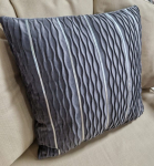 Dekoratiivne padi MN, h&otilde;be/hall, 45 cm x 45 cm