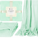 Pleed Springos Lovely Blanket HA7133, heleroheline, 130 cm x 180 cm