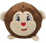 M&auml;nguasi koerale, pehme Trixie Monkey 36022, 11 cm, &Oslash; 11 cm, pruun