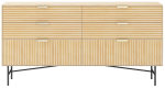 Sahtliplokk Home4you Bassel 20140, beež v., 80 cm x 40 cm x 120 cm