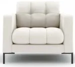 Tugitool Micadoni Home Mamaia 1 Seat, beež v., 87 cm x 92 cm x 75 cm