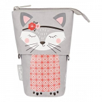 Pinal Herlitz 50043675, 14 cm x 7.5 cm, punane/hall