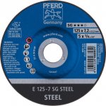 Lihvketas Pferd E125-7A24R SG, 125 mm x 22.23 mm