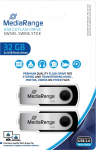 USB m&auml;lupulk MediaRange MR911-2, h&otilde;be v., 32 GB