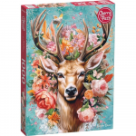 Pusle CherryPazzi - 1000 Flower Deer 30752 30752, 50 cm x 70 cm, 1000 tk