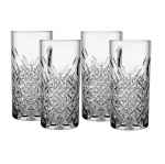 Klaaside komplekt Pasabahce Timeless, karastatud klaas, 0.365 l, 4 tk