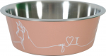 Kauss loomale Zolux Love, 1.2 l, 17.8 cm x 17.8 cm x 7.1 cm, roosa v.