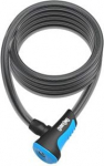 Lukk OnGuard Neon 8162BU, sinine v./must v., 1200 mm x 12 mm