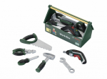 Laste t&ouml;&ouml;riistakomplekt, t&ouml;&ouml;riistakast t&ouml;&ouml;riistadega Klein Bosch, mitmev&auml;rviline