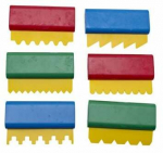 Liivakasti m&auml;nguasjade komplekt Weplay, mitmev&auml;rviline, 90 mm x 55 mm, 6 tk
