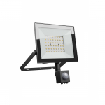 Prožektor liikumisanduriga, lakke v&otilde;i seina Spectrum, 4300 lm, 4000 &deg;K, IP44, must v.