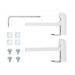 Ruloode tarvik Domoletti, valge