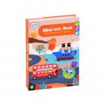 Magnetraamat - pusle Color Day Vehicles, oranž v., 66 tk