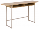Konsoollaud Darlington, pruun v./hall v., 140 cm x 40 cm x 77 cm
