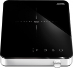 Lauapliit induktsiooni- MPM MKE-15, 2000 W, must v.