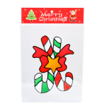 Dekoratiivne kleebis, "J&otilde;ulud" Christmas Touch, 20 cm, mitmev&auml;rviline