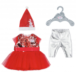 Riiete komplekt nukule Zapf Creation Baby born Xmas 836118, punane v.