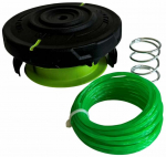 Trimmipea Greenworks ATR-1-200SC-SPE 2939707, 580 cm, must/roheline