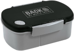 Konteiner toidu jaoks Derform BackUp 7 B 56 DERF FOL, 0.4 l, 19 cm x 13 cm, must v./hall v.